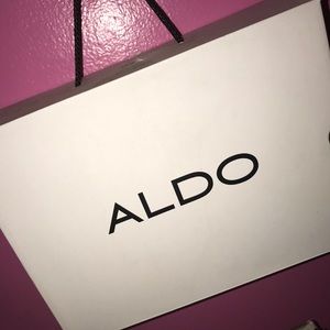 Aldo Silver Sparkling Heels